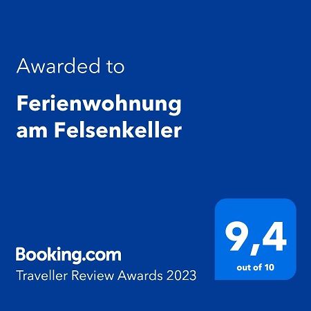 Ferienwohnung Am Felsenkeller Ebrach 外观 照片